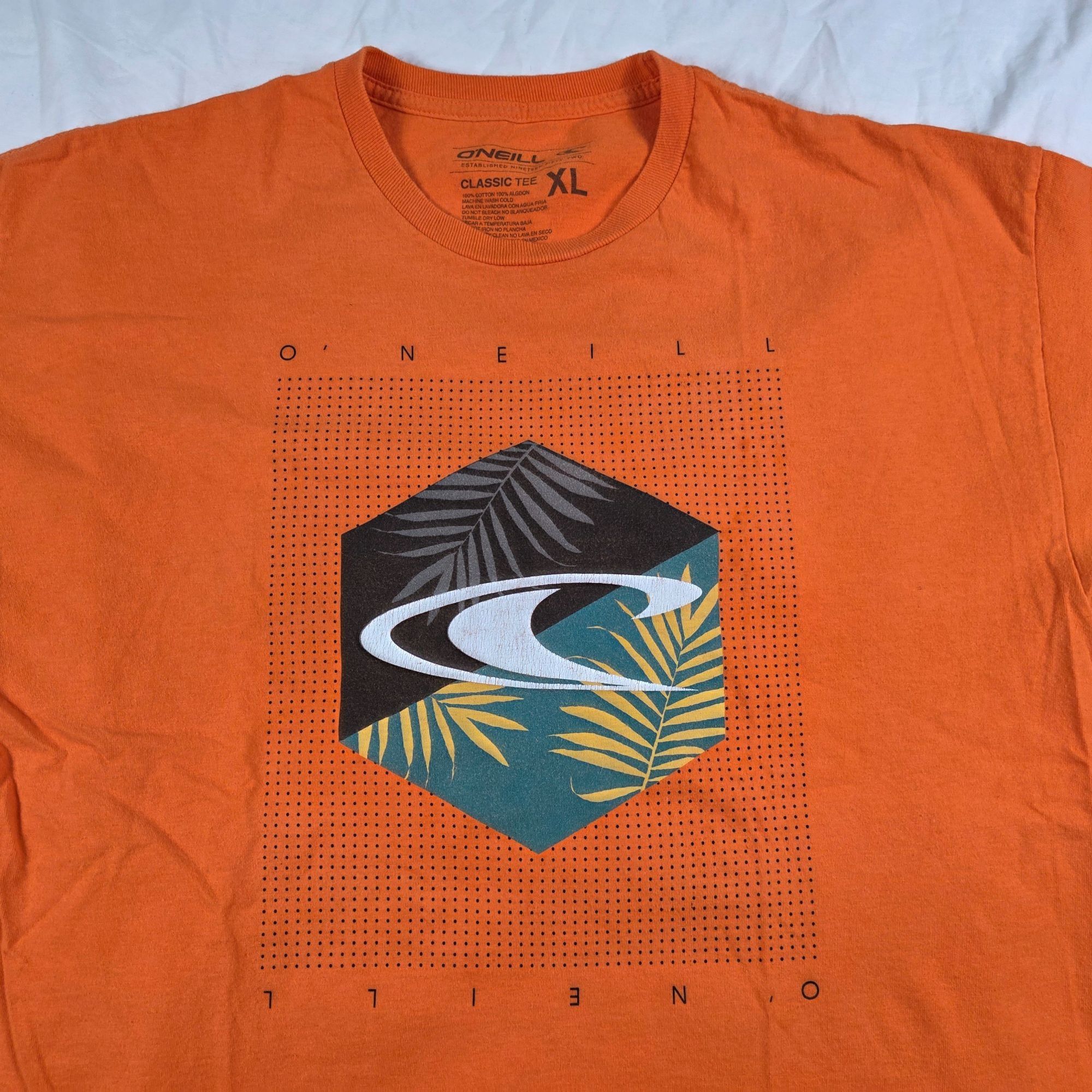O'Neill O'Neill Passtime Mens Size XL Orange Shirt Short Sleeve Casu Size US XL / EU 56 / 4 - 3 Thumbnail