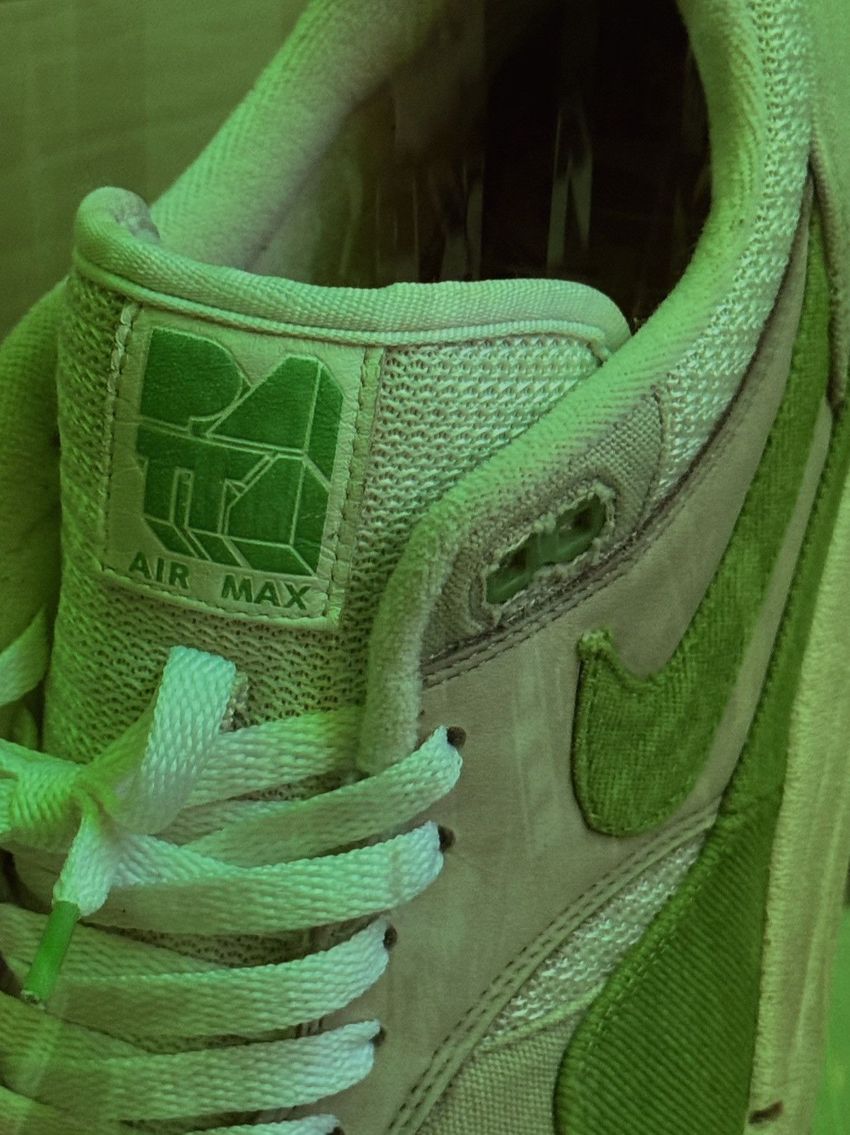 Nike Nike Air Max 1 Patta 5th Anniversary Chlorophyll EU 45 Size US 11 / EU 44 - 6 Thumbnail