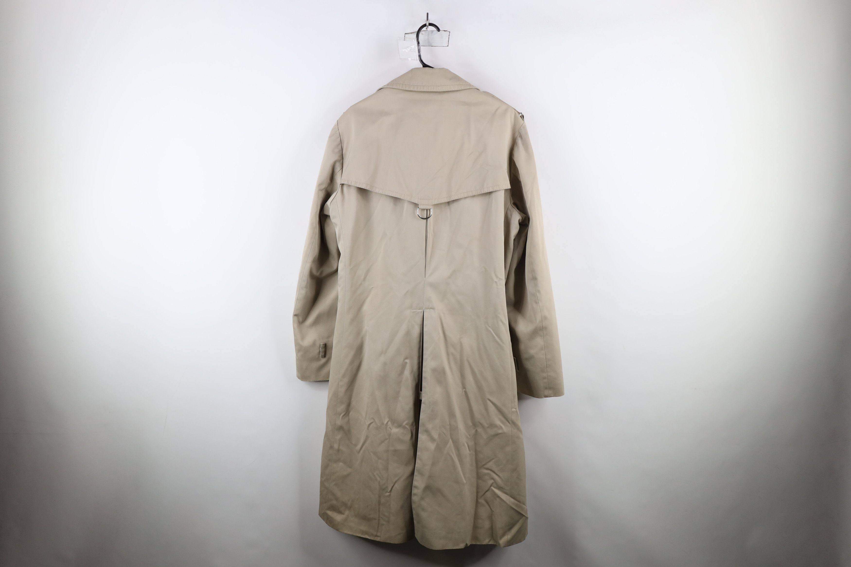 Vintage Vintage 80s 90s Streetwear Breasted Trench Coat Jacket Size US L / EU 52-54 / 3 - 17 Thumbnail