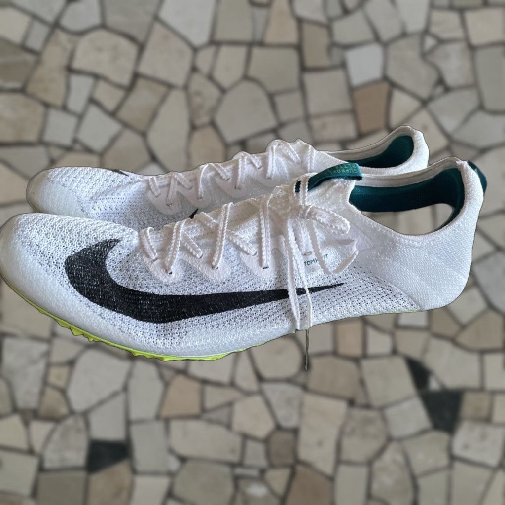 Nike Nike Zoom Superfly Elite 2 Spikes Men Sz 14 White/Bright Spruce Track Size ONE SIZE - 1 Thumbnail