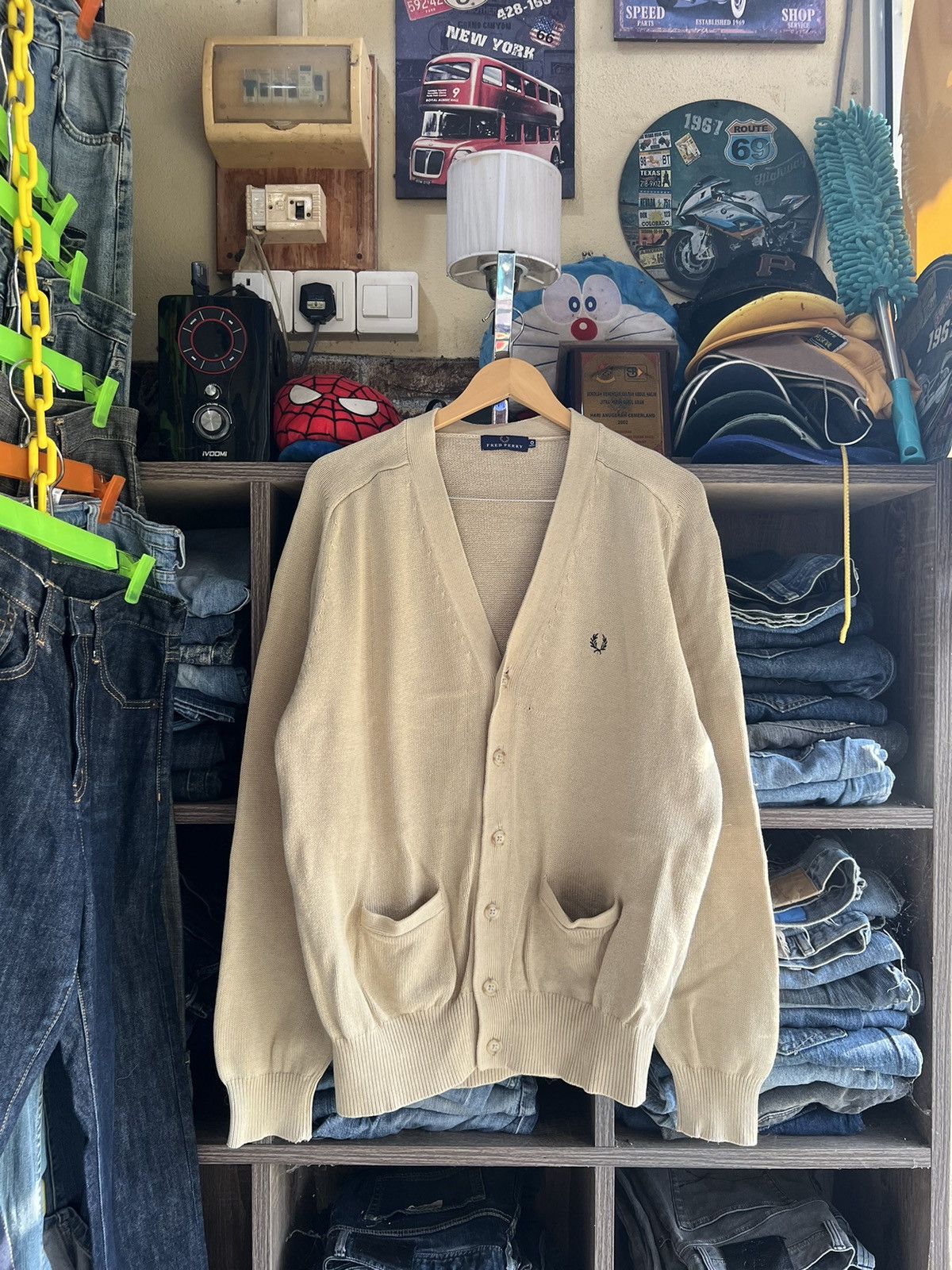 Fred Perry 🔥Fred Perry Knit Cardigan Size US XL / EU 56 / 4 - 1 Thumbnail