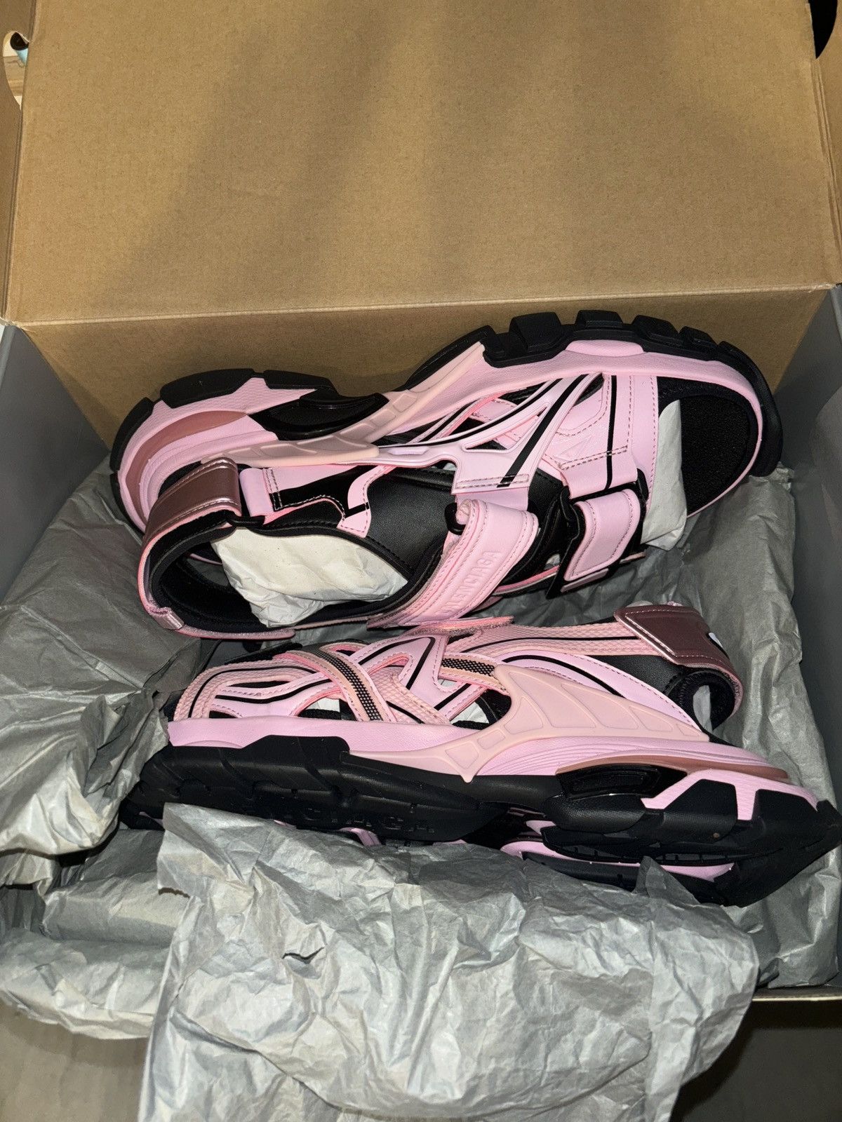 Balenciaga Balenciaga Track Sandals Size US 12 / IT 42 - 6 Thumbnail