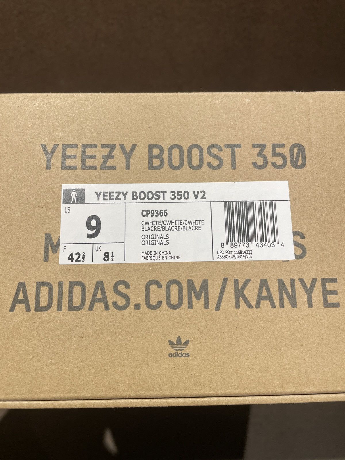 Yeezy Cream White Yeezy 350 v2 Size US 9 / EU 42 - 11 Thumbnail