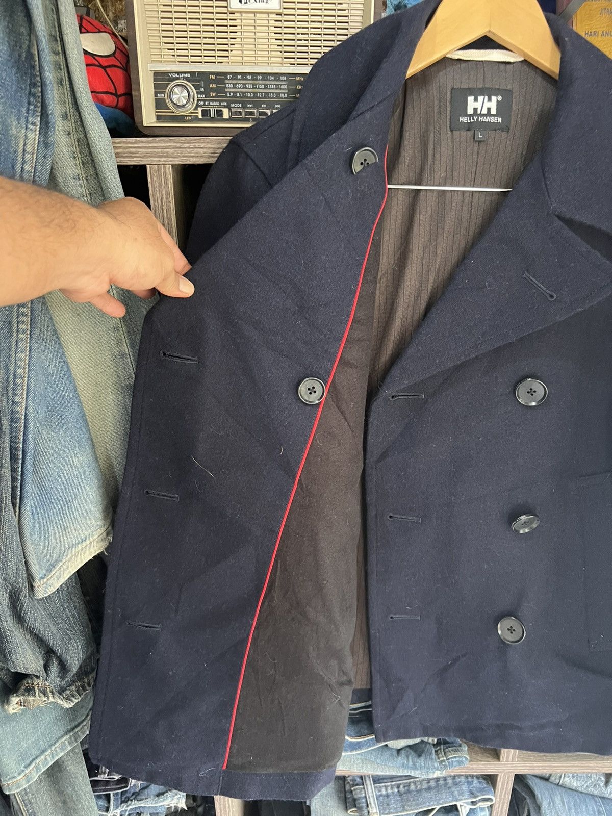 Helly Hansen 🔥Helly Hansen Double Breasted Peacoat Size US M / EU 48-50 / 2 - 11 Thumbnail