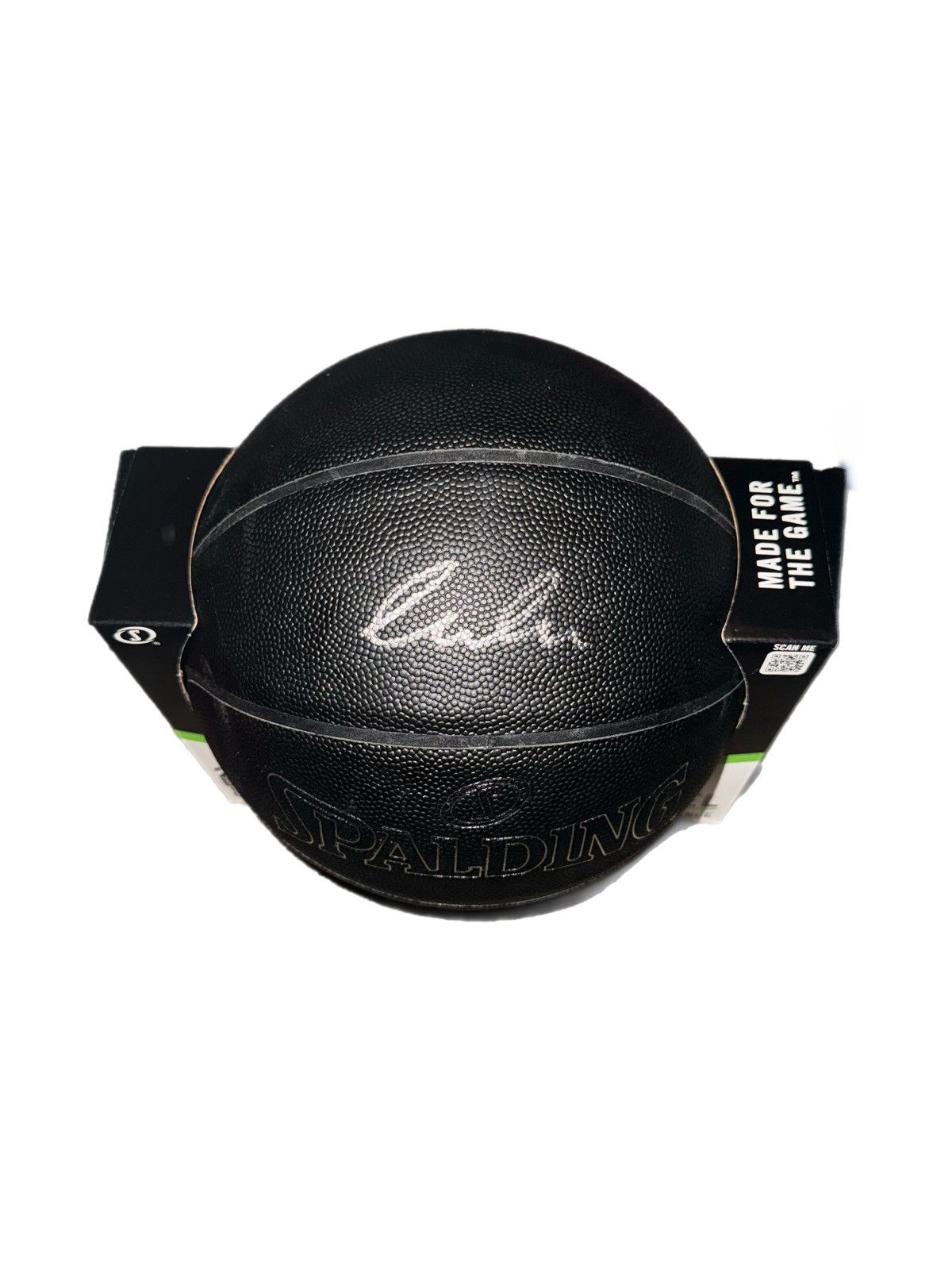 image of Spalding Luka Doncic Signed Basketball in Black, Men's