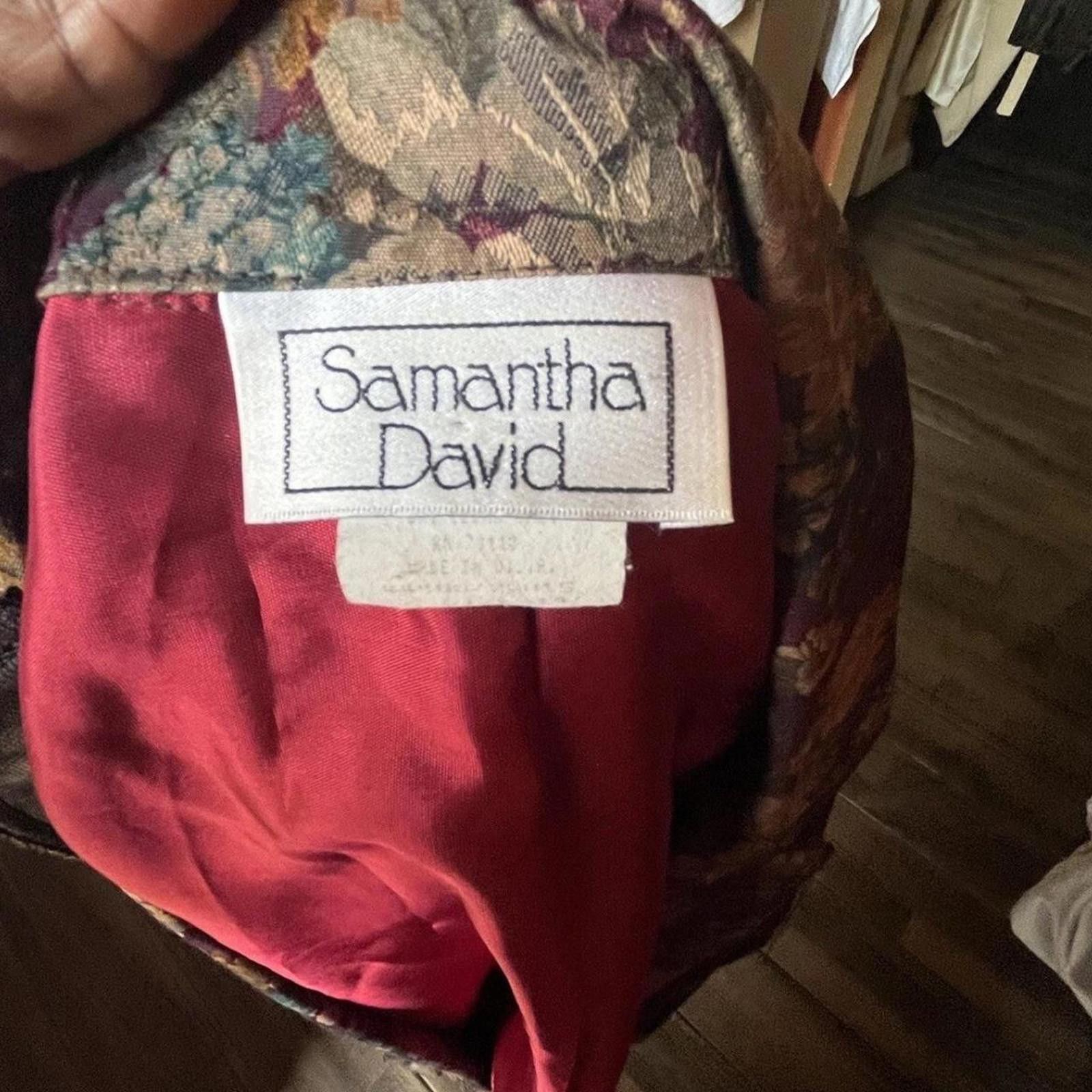 Other Vintage 90s Samantha David blazer Size L Size L / US 10 / IT 46 - 4 Thumbnail