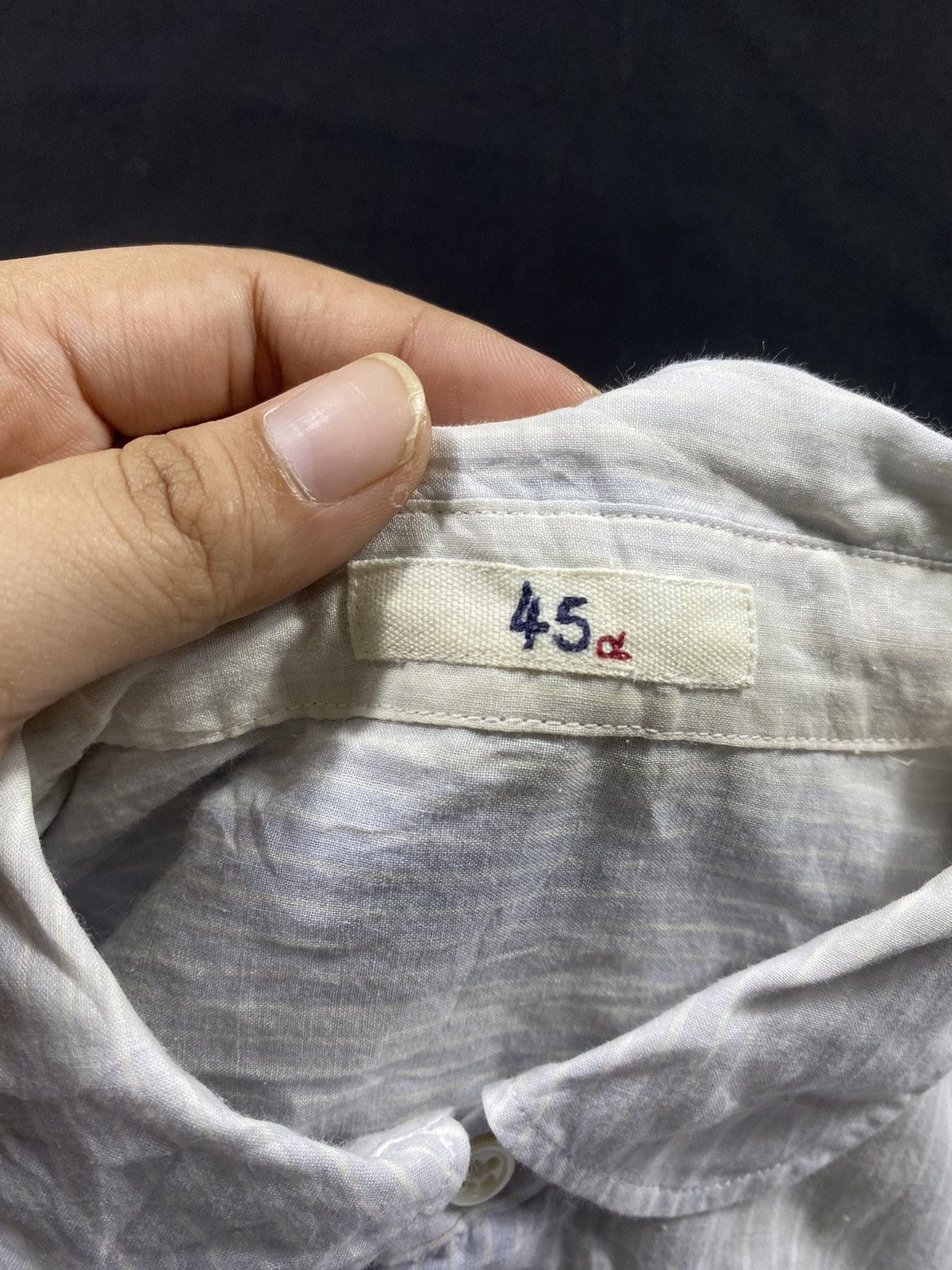 45rpm Japanese 45rpm Stripe long sleeve Shirts Button Ups Size US M / EU 48-50 / 2 - 4 Thumbnail
