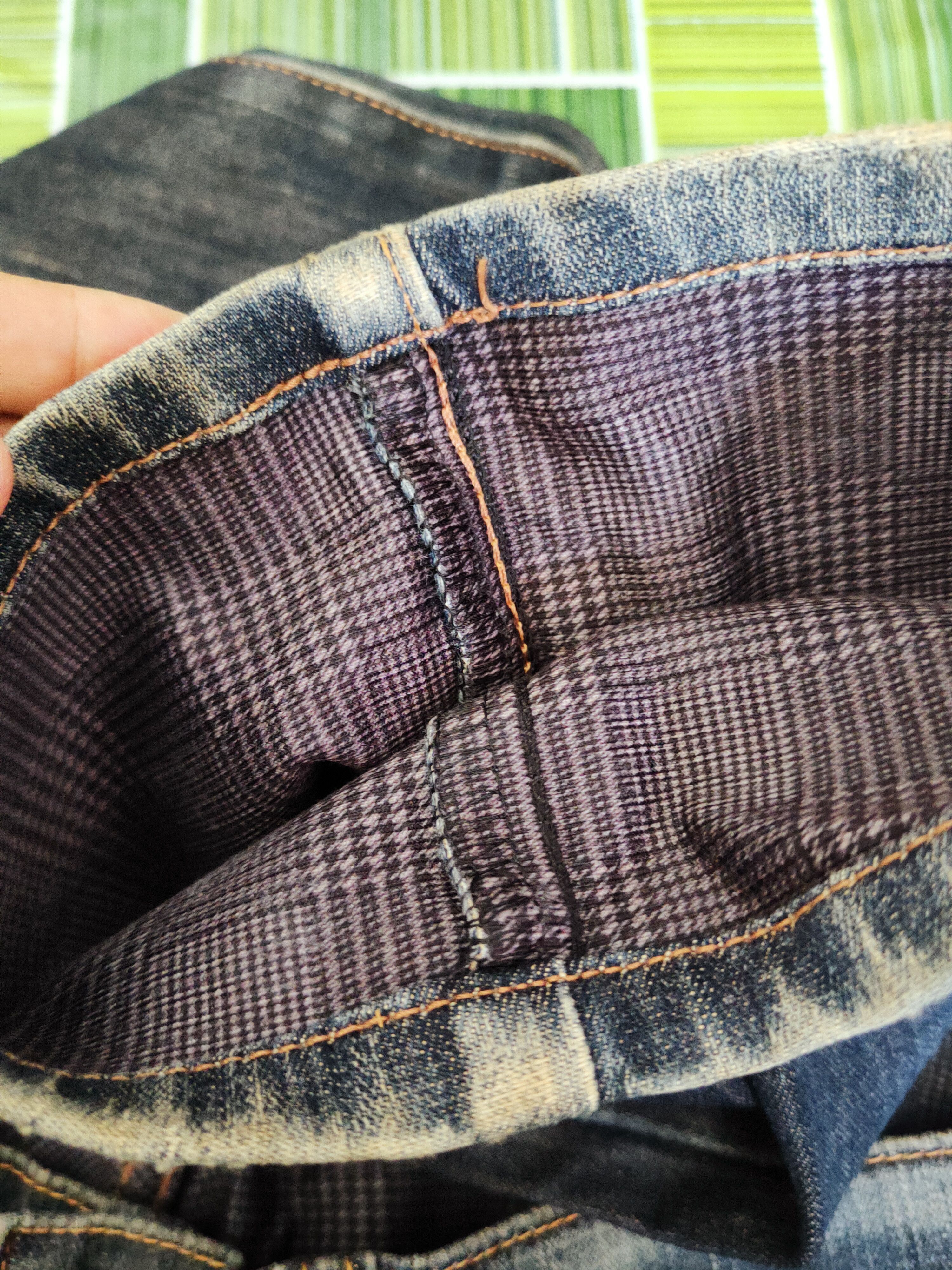 Edwin Edwin Dark Blue Distressed Ripped Jeans #W534 Size US 32 / EU 48 - 13 Thumbnail