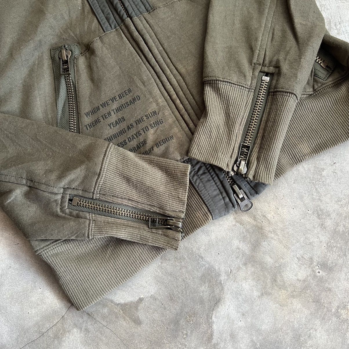 Japanese Brand 2000s Jack Rose LGB Style Luv Poem Zip Up Hoodie Size US M / EU 48-50 / 2 - 6 Thumbnail