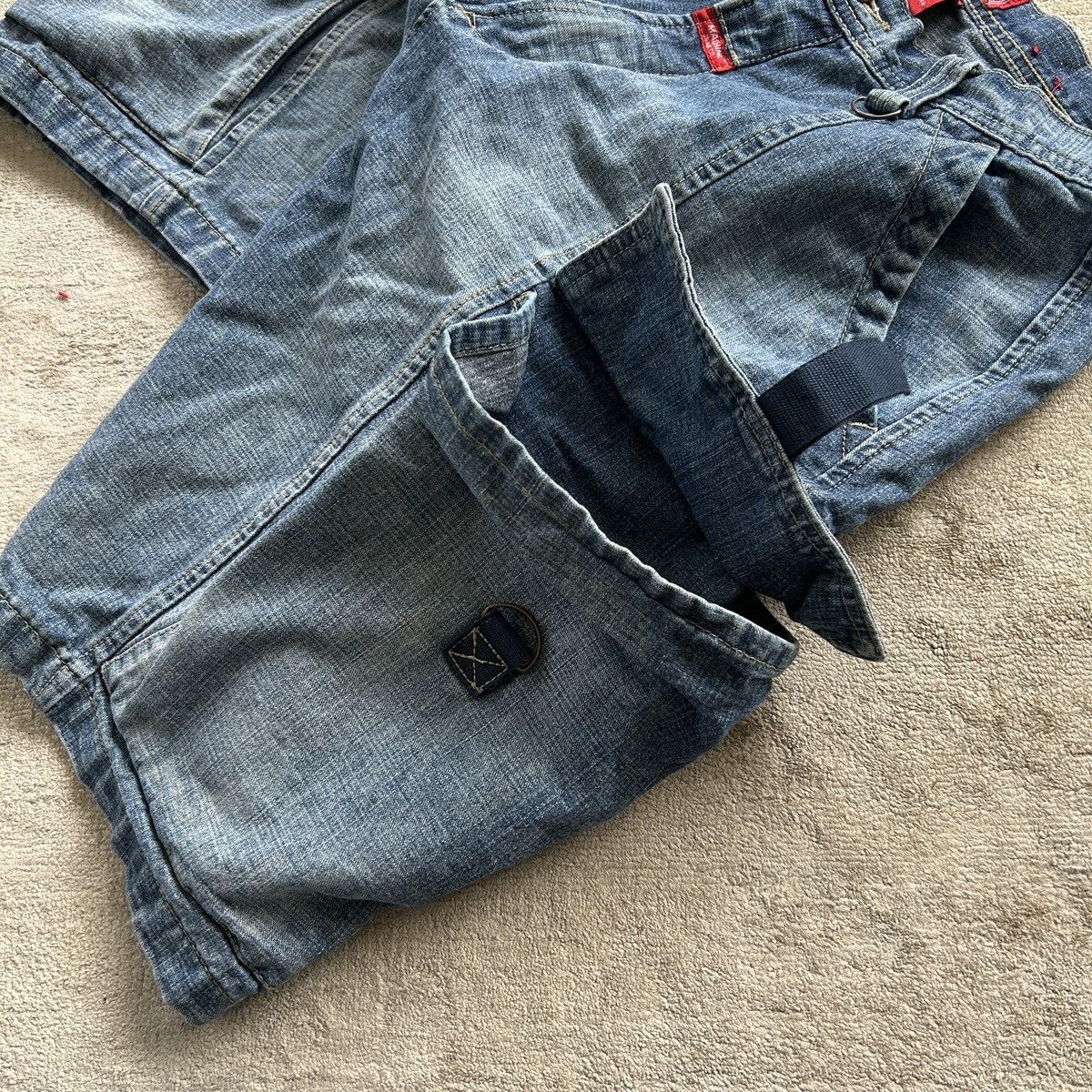 JNCO Machine Y2K Cargo Skate Jorts Size US 34 / EU 50 - 6 Thumbnail