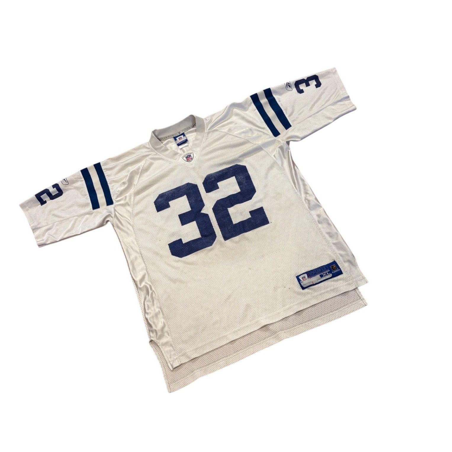 Reebok Reebok Indianapolis Colts Edgerrin James #32 White NFL Footb Size US XL / EU 56 / 4 - 3 Thumbnail