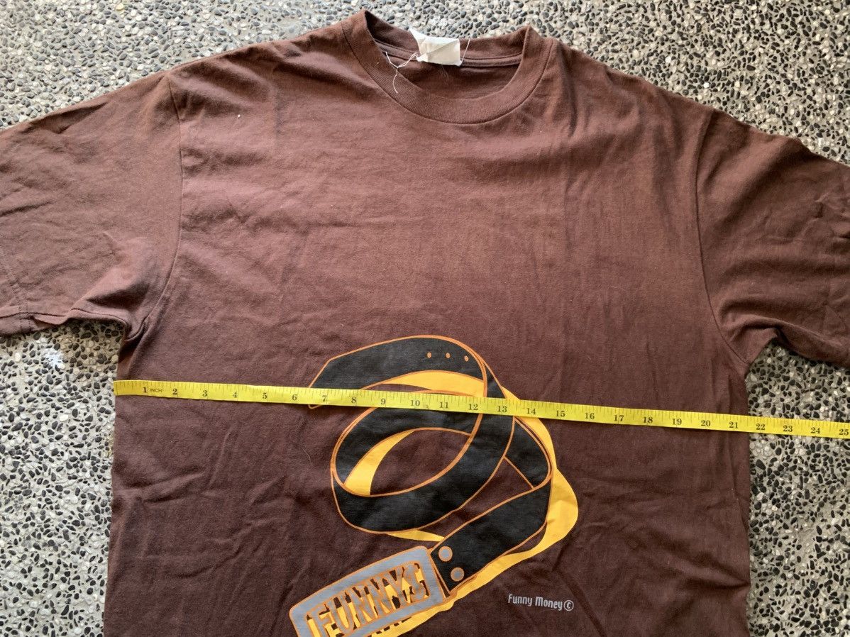 Japanese Brand × Vintage Vintage 90s Funny Money Graphics Art / Streetwear T shirt Size US L / EU 52-54 / 3 - 8 Thumbnail