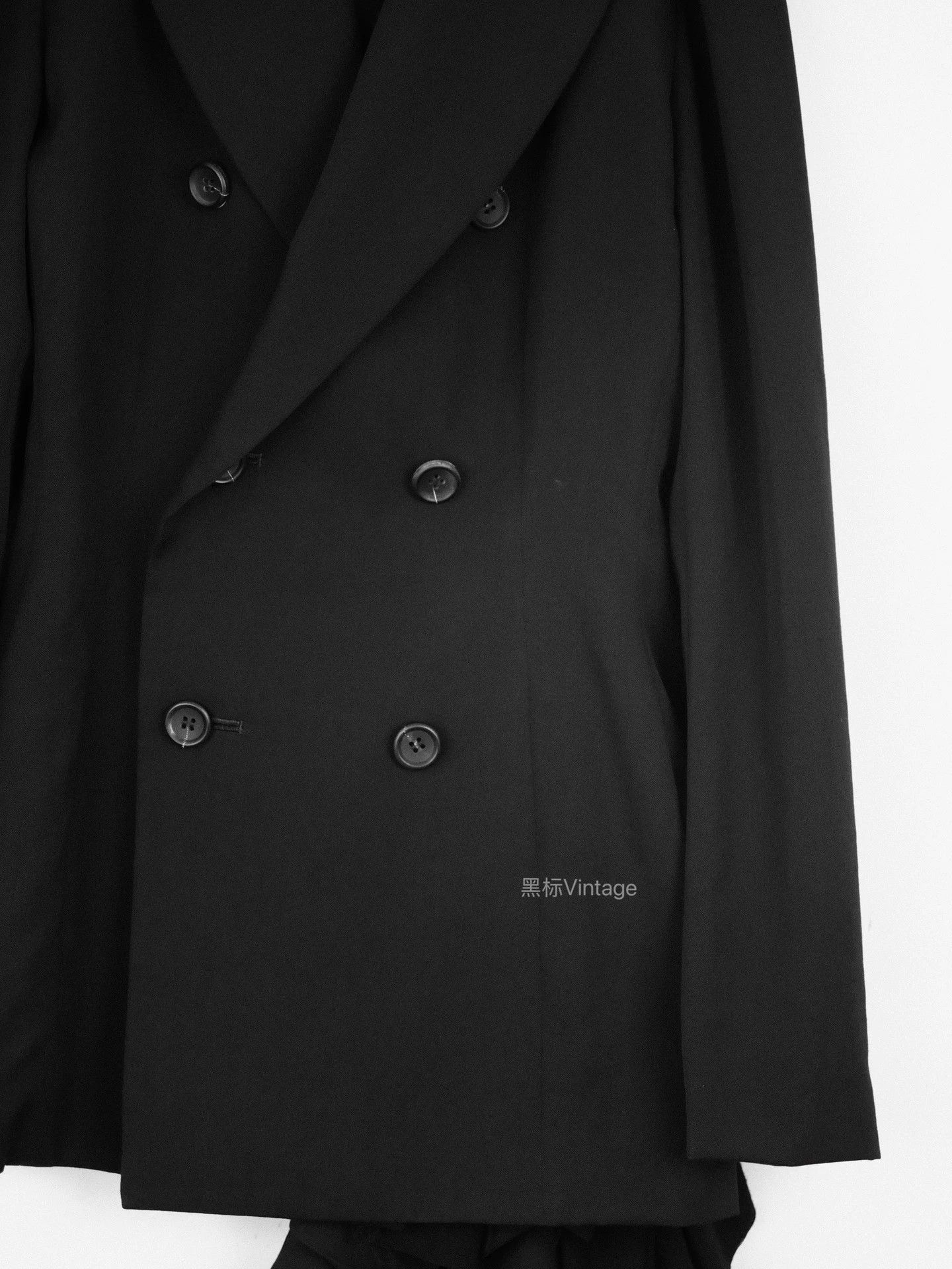 Yohji Yamamoto Yohji Yamamoto 20AW Vintage Drape-Back Suit 1 Size S / US 4 / IT 40 - 4 Thumbnail