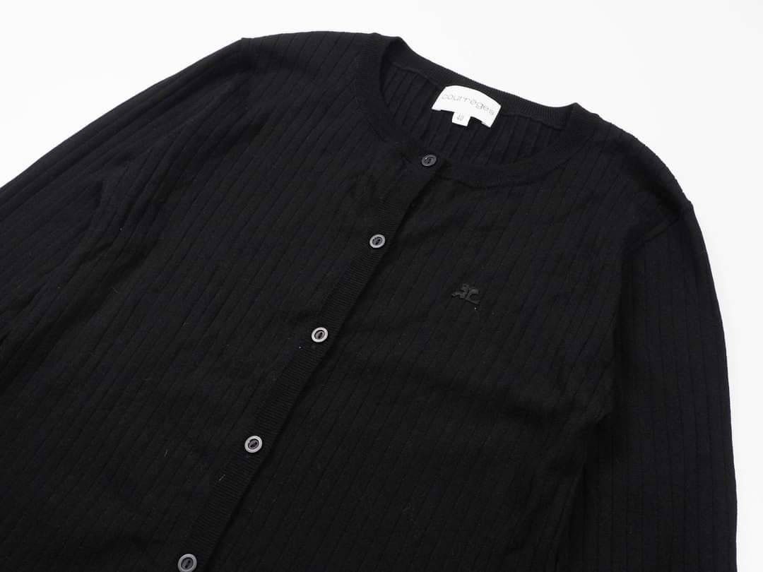 Courreges Courreges knitting jacket Size M / US 6-8 / IT 42-44 - 4 Thumbnail