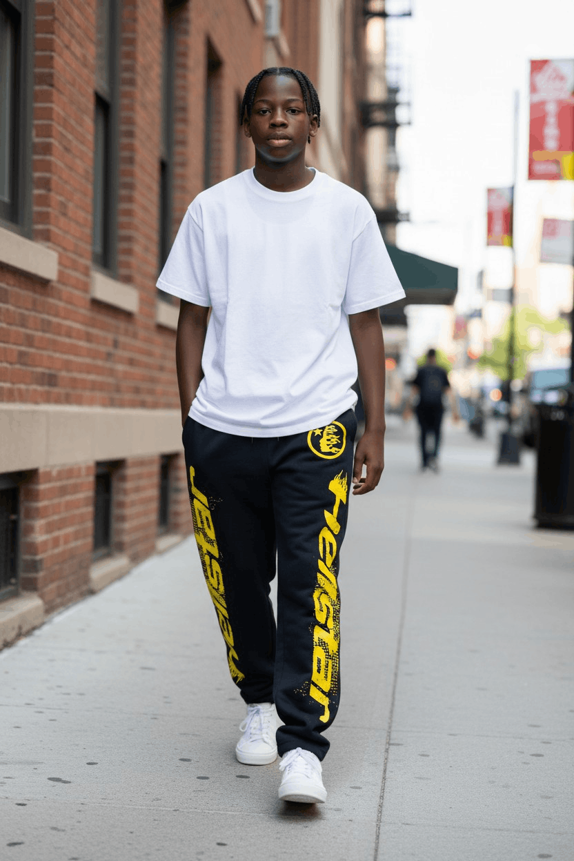 HELLSTAR HELLSTAR - Overseas Exclusive Sweatpants Size US 28 / EU 44 - 1 Thumbnail