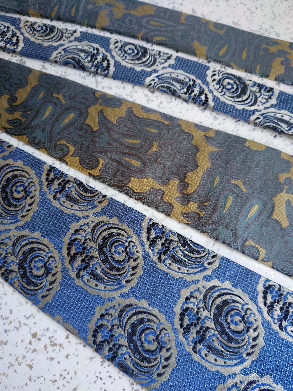 Versace Vintage Gianni Versace Silk Jacquard Ties Size ONE SIZE - 4 Thumbnail