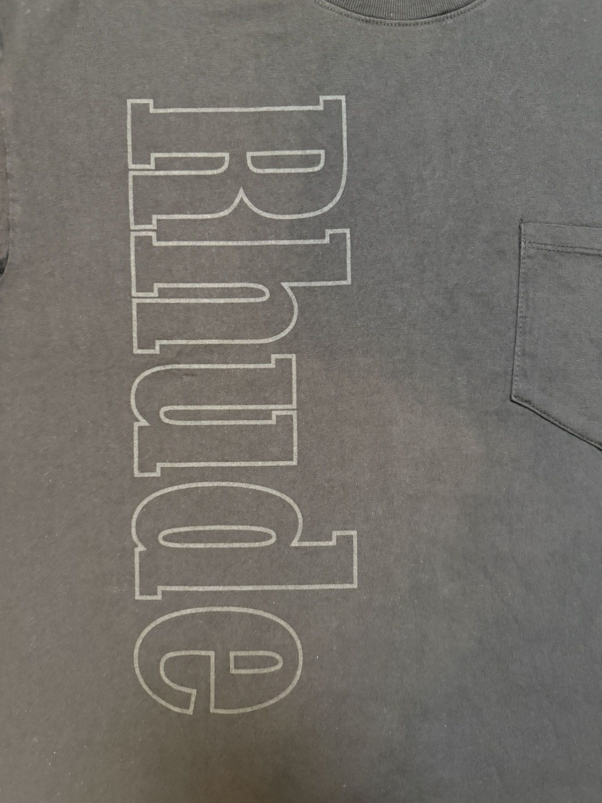 Rhude Rhude Logo Pocket Tee Black Size US M / EU 48-50 / 2 - 5 Thumbnail