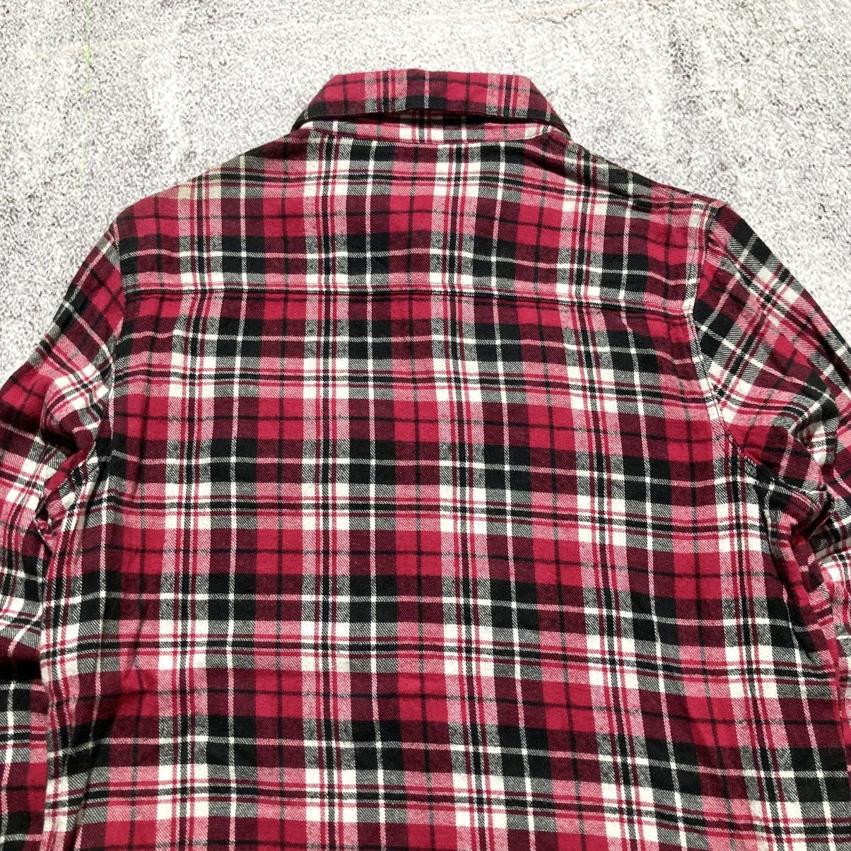 In The Attic 2000s In The Attic Plaid Flanel Button Shirt Punk Lgb Style Size US M / EU 48-50 / 2 - 12 Thumbnail