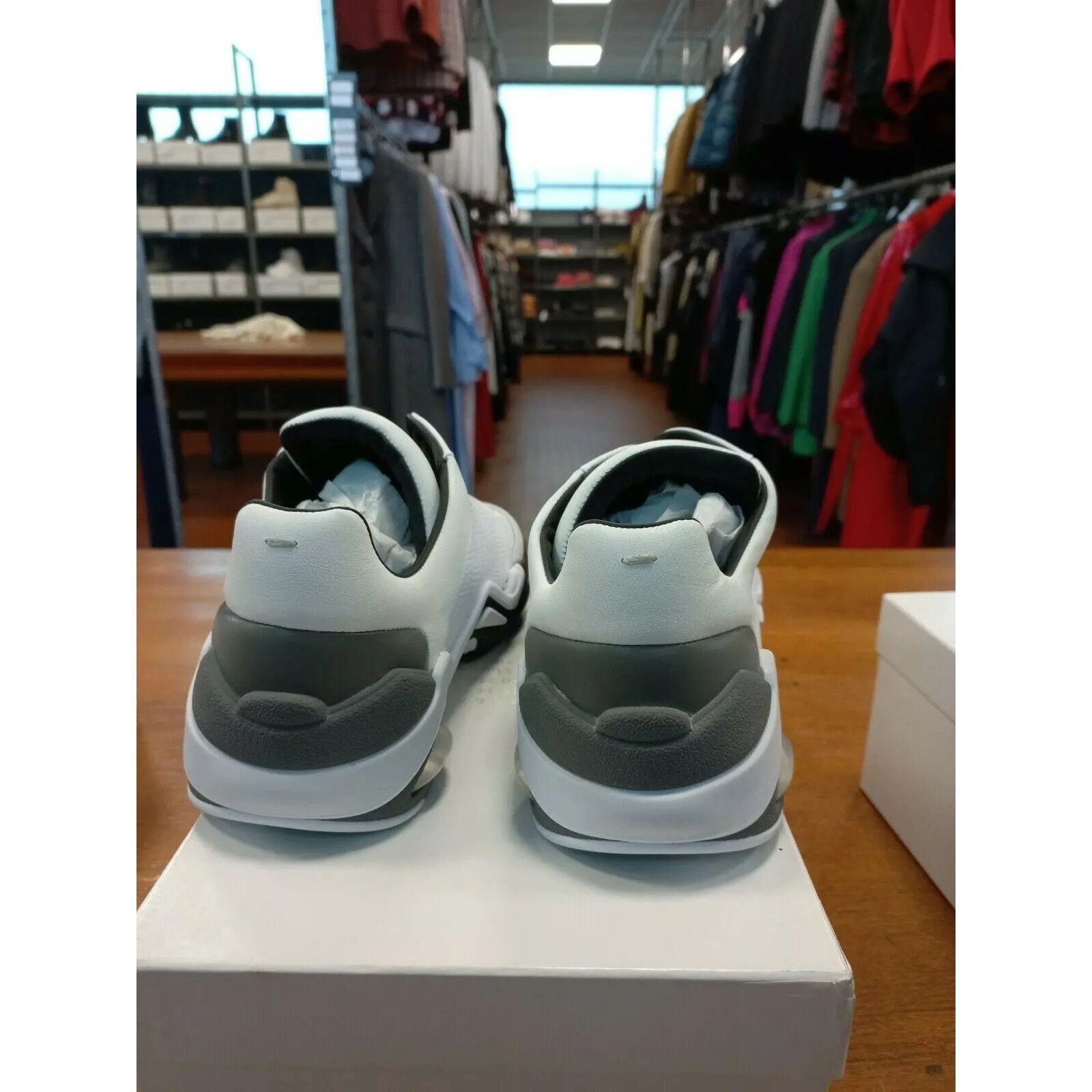 Maison Margiela o1rshd1 Sneakers S37WS0493 in White and Grey Size US 10 / EU 43 - 7 Thumbnail