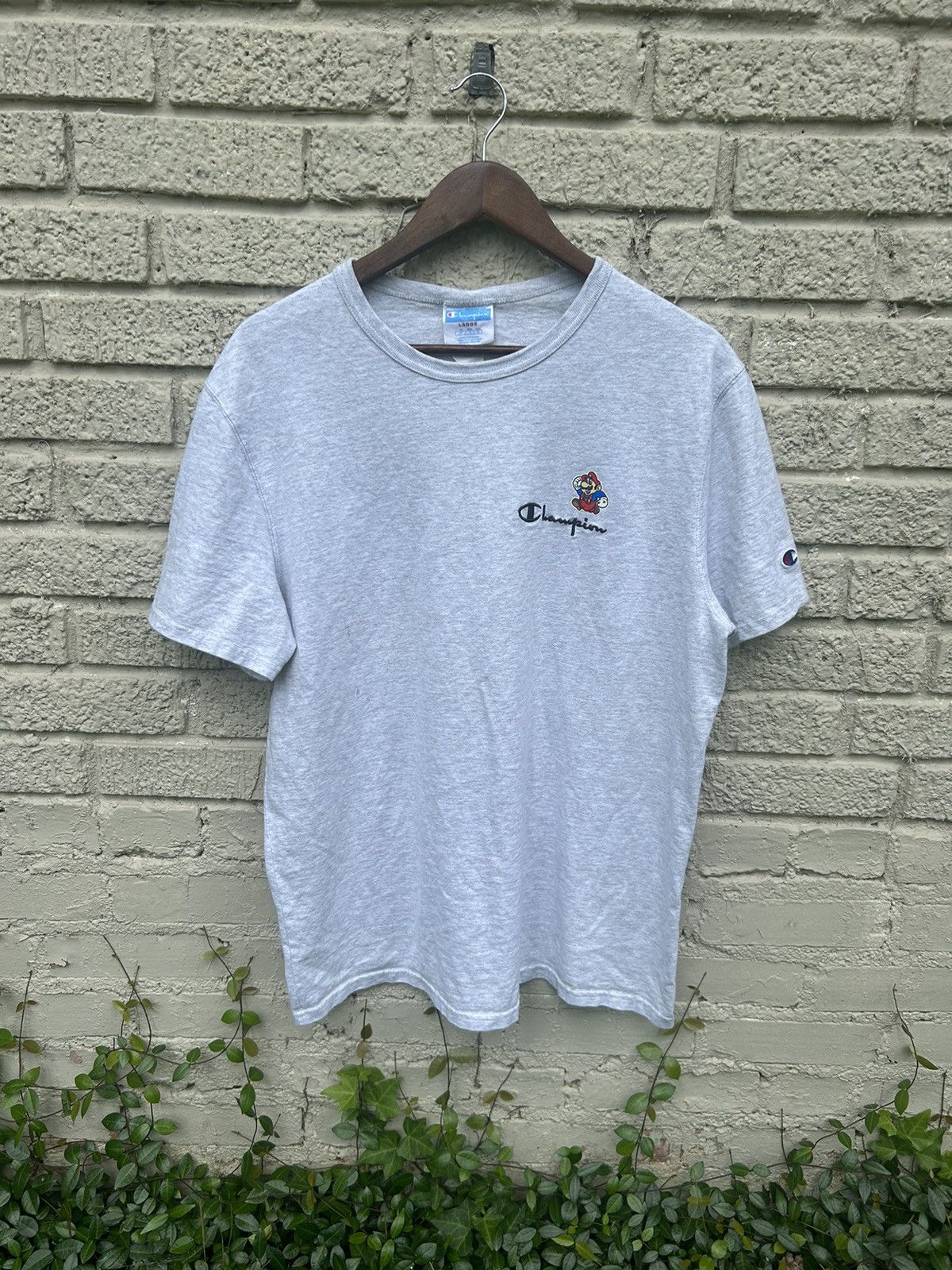 Champion × Nintendo × Vintage Vintage Champion Super Mario Bros. Kanji short-sleeve tee Size US L / EU 52-54 / 3 - 1 Thumbnail