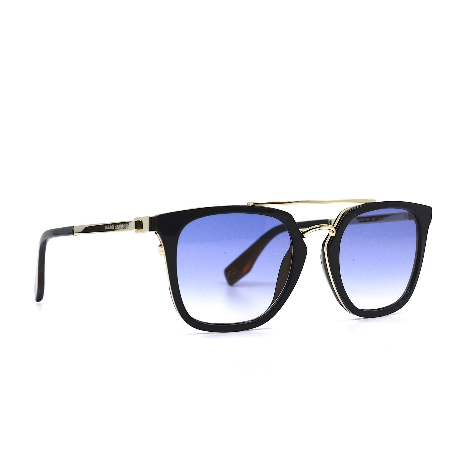 Marc Jacobs NEW MARC JACOBS MJ270/S BLACK/GOLD BLUE GRADIENT SUNGLASSES Size ONE SIZE - 2 Thumbnail