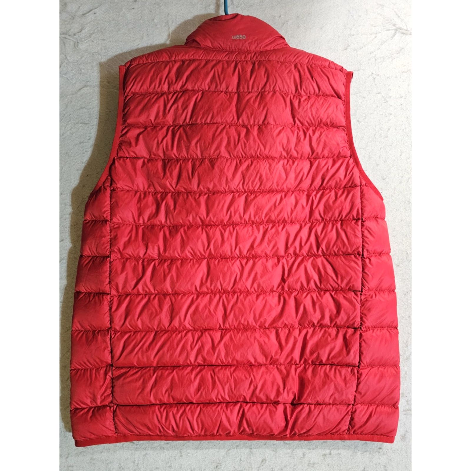 Eddie Bauer Eddie Bauer Signature Puffer Vest Packable Goose Down EB650 Red/Blue Mens Sz Med Size US M / EU 48-50 / 2 - 6 Thumbnail