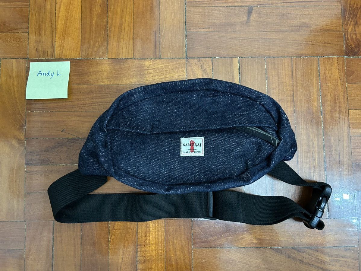 Samurai Jeans Samuraijeans 25oz denim shoulder bag Size ONE SIZE - 2 Thumbnail