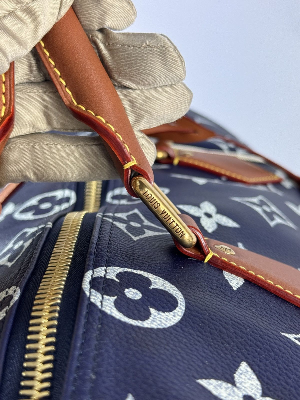 Louis Vuitton Pharrell x Nigo Speedy P9 Bandoulière 50 Bag Size ONE SIZE - 12 Thumbnail