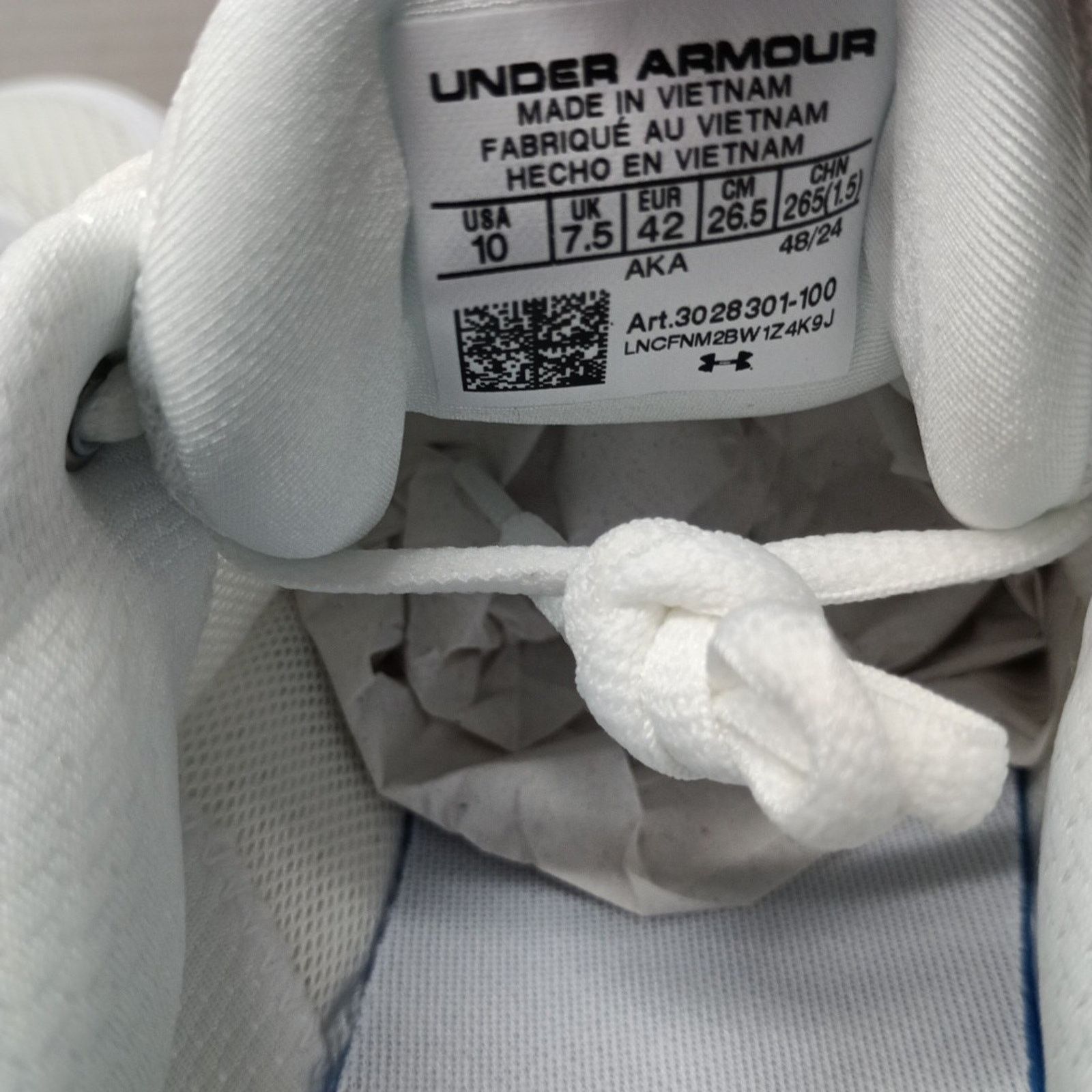 Under Armour Under Armour Project Rock Shoes Women Size 10 White Gum Size US 10 / IT 40 - 6 Thumbnail