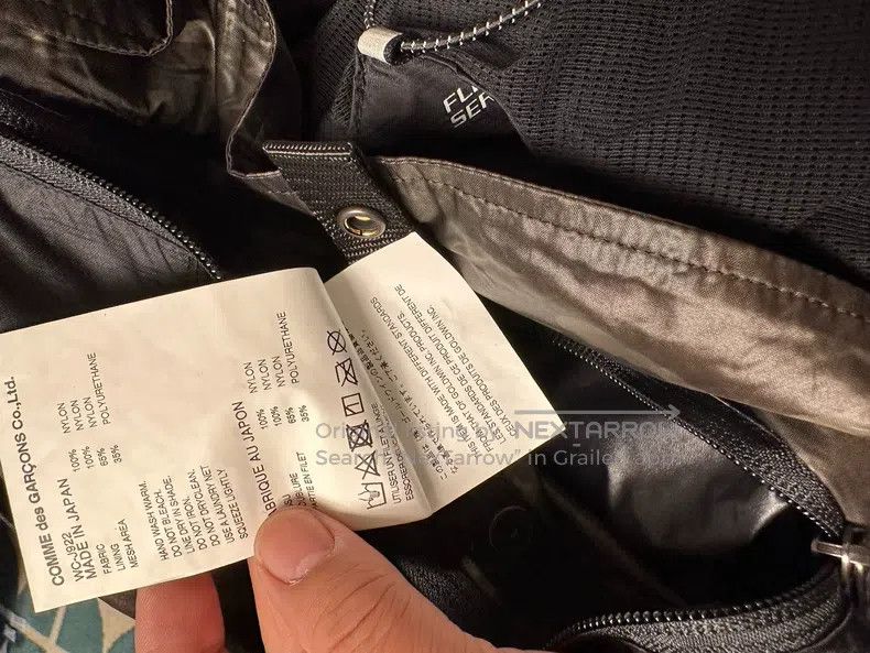 Junya Watanabe Junya Watanabe Backpack Windbreaker Jacket Size US S / EU 44-46 / 1 - 7 Thumbnail