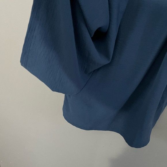 Zara ZARA Romper Playsuit with Shoulder Pads in blue size xl NWT Size 36" / US 14 / IT 50 - 6 Thumbnail