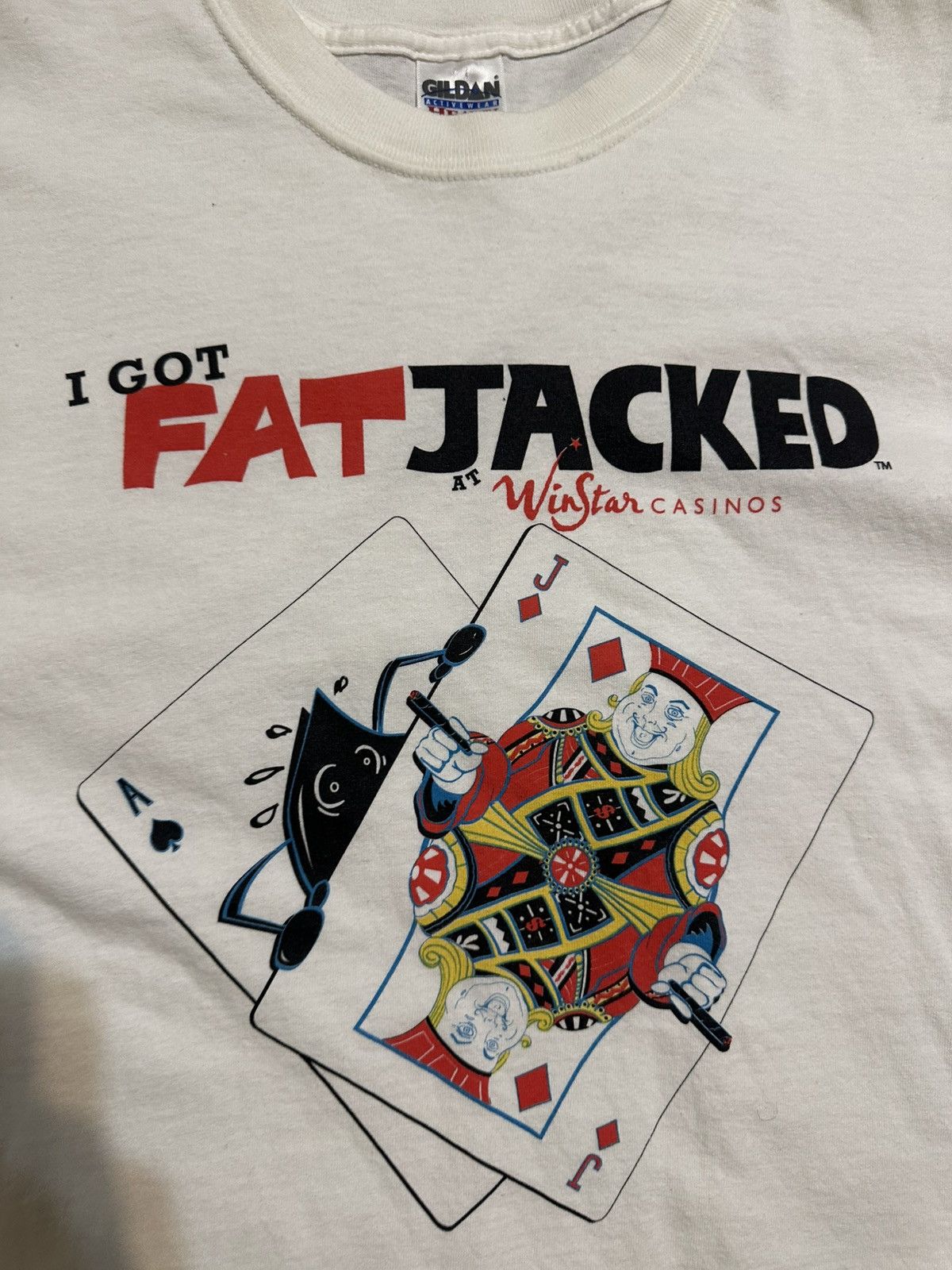 Nike × Vintage Vintage Winstar Casino “I got fat jacked” shirt 90s size Xl Size US XL / EU 56 / 4 - 2 Thumbnail