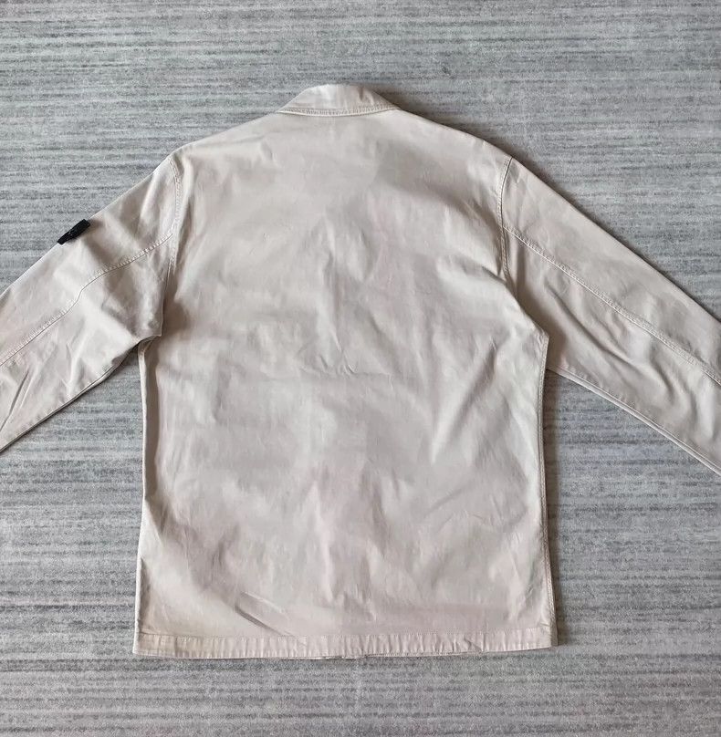 Stone Island Stone Island Beige Work Jacketzp -2506 Size US L / EU 52-54 / 3 - 4 Thumbnail
