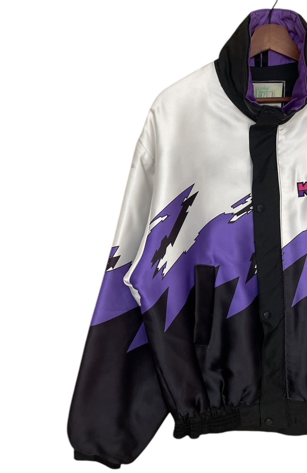 Vintage Vintage Brand Racing Kawasaki Motorcycle Jacket 1990s Size US L / EU 52-54 / 3 - 3 Thumbnail