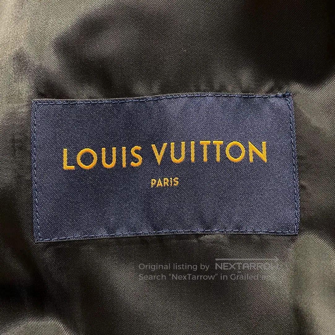 Louis Vuitton black leather logo jacket size 46. Size US S / EU 44-46 / 1 - 5 Thumbnail