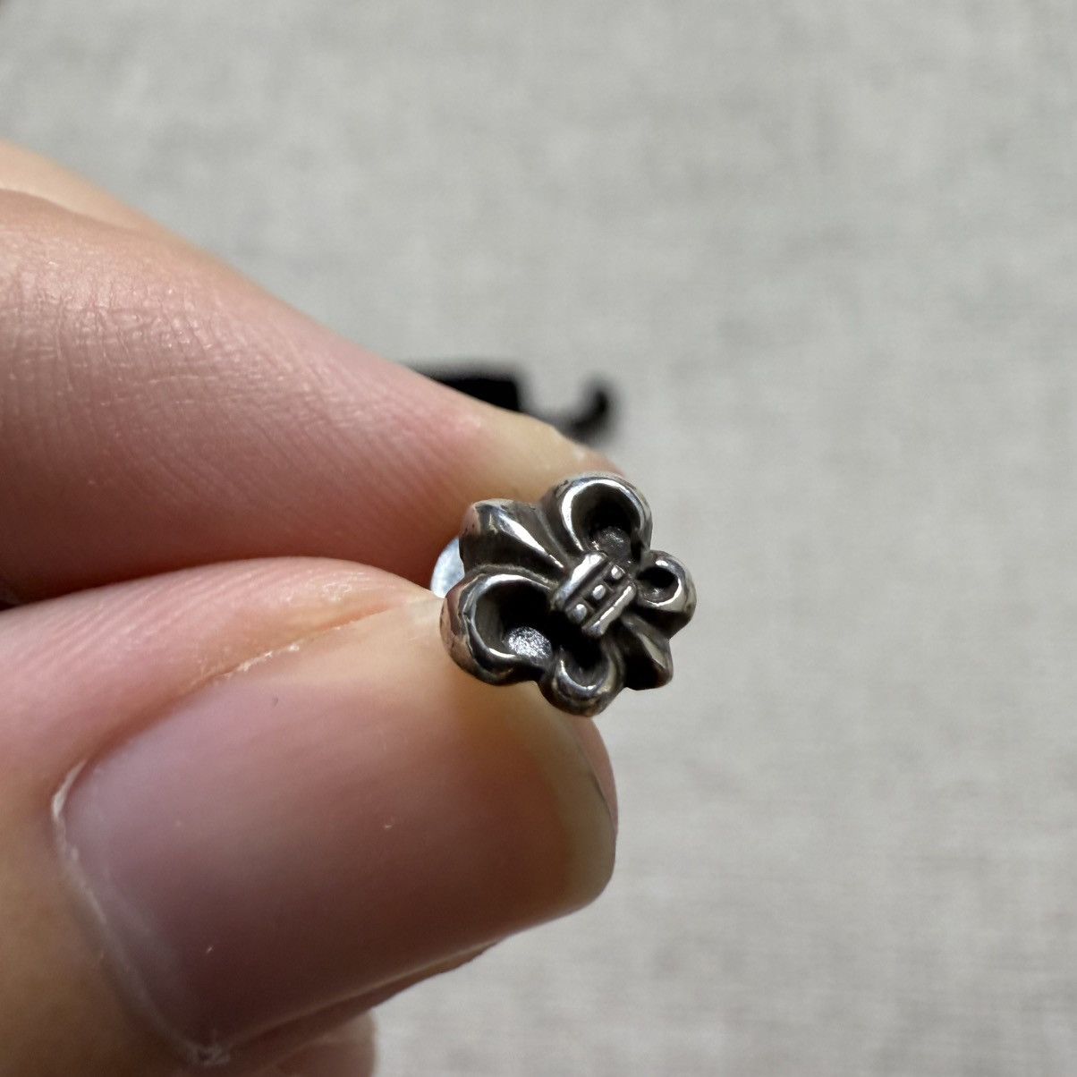 Chrome Hearts Chrome Hearts Fleur Earring Size ONE SIZE - 2 Thumbnail