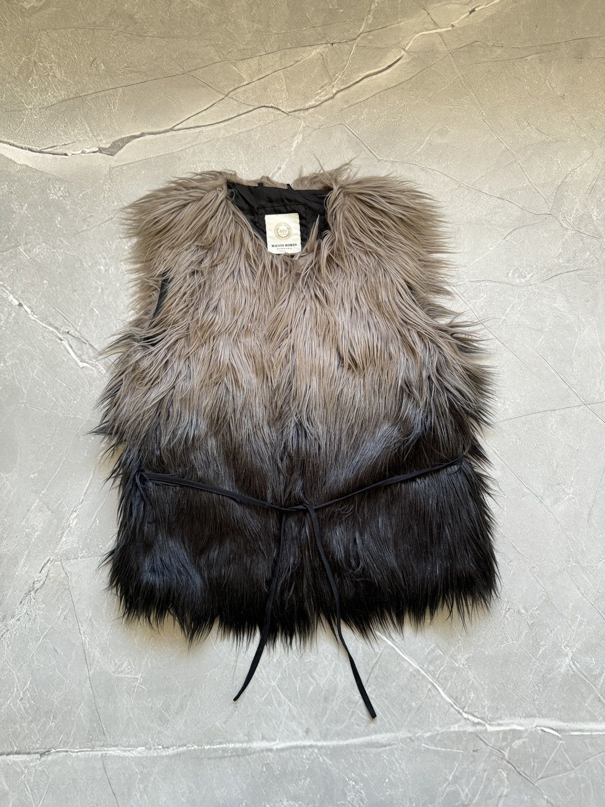 Hysteric Glamour Vtg Fuzzy Fur Vest y2k If Six Was Nine LGB Rick Owens Style Size M / US 6-8 / IT 42-44 - 1 Thumbnail