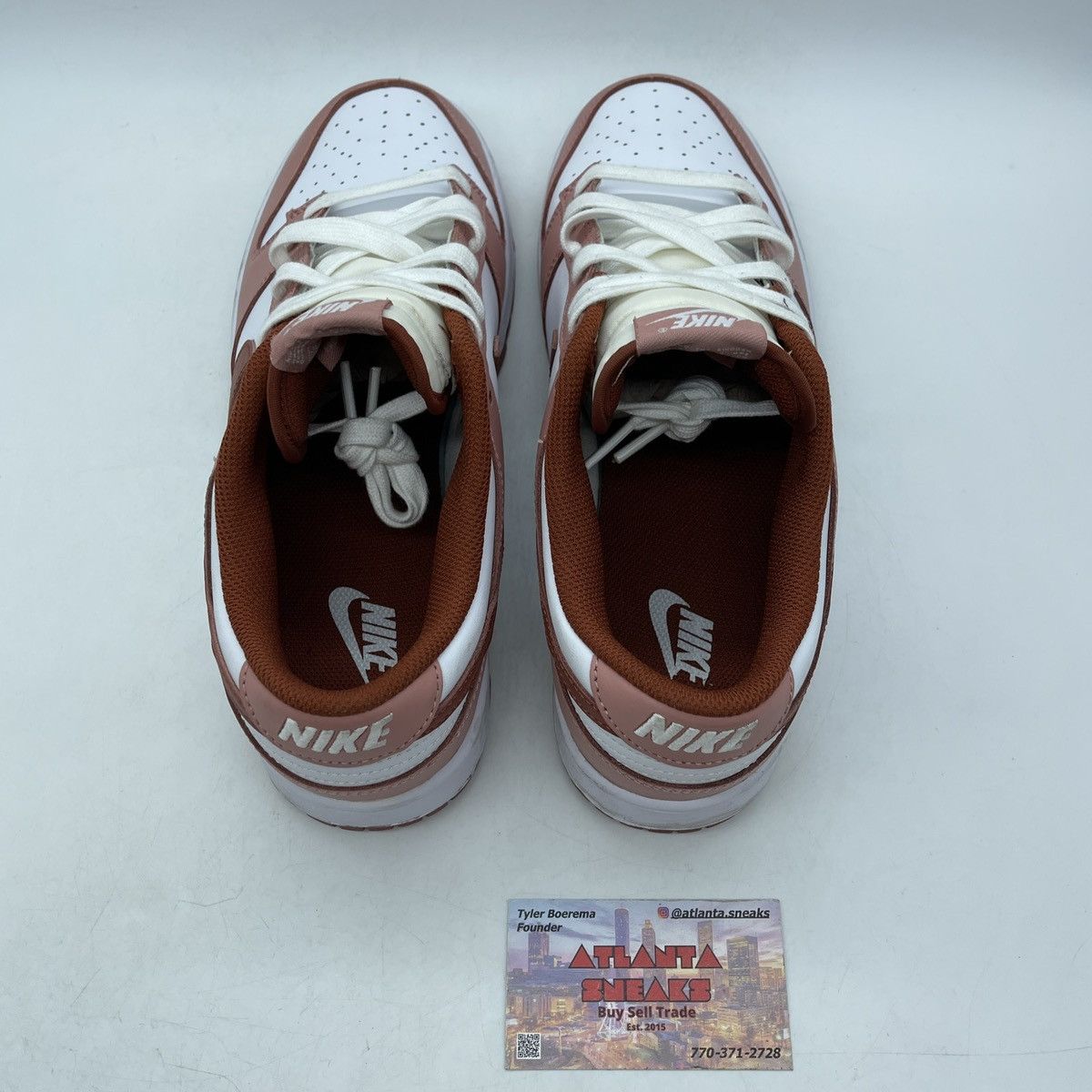 Nike Wmns dunk low red stardust Size US 11.5 / IT 41.5 - 6 Thumbnail