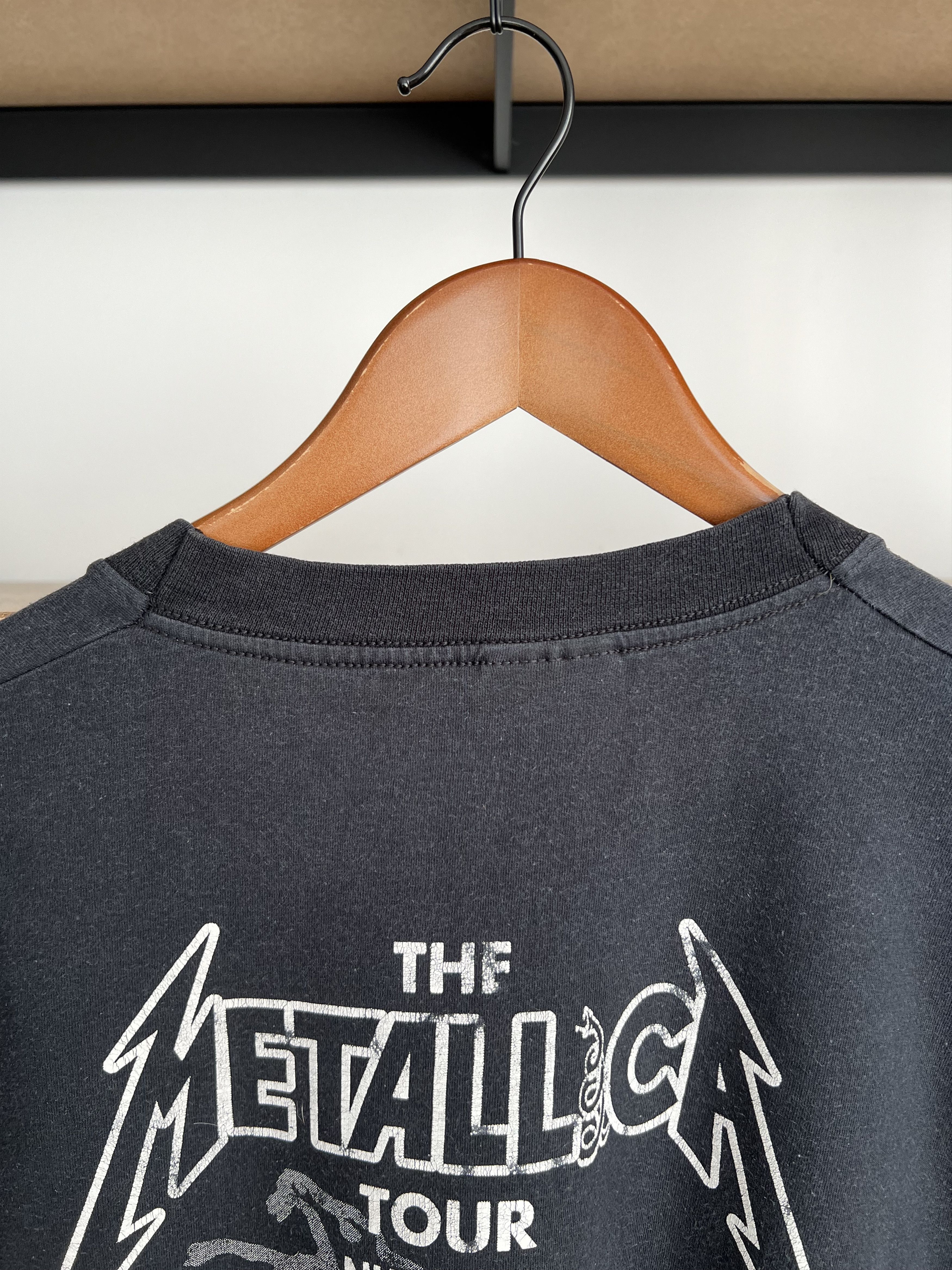 Band Tees Vintage 2000s Metallica St. Anger Tour Black T-shirt Size US L / EU 52-54 / 3 - 16 Thumbnail