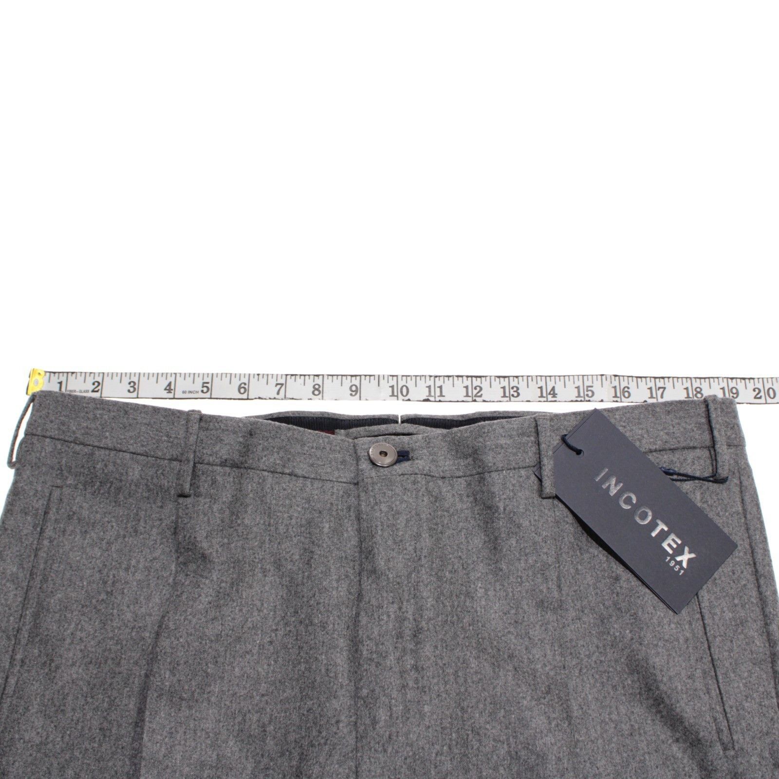Incotex INCOTEX New with tags Dress Pants Size 38 US In Gray Size US 38 / EU 54 - 5 Thumbnail