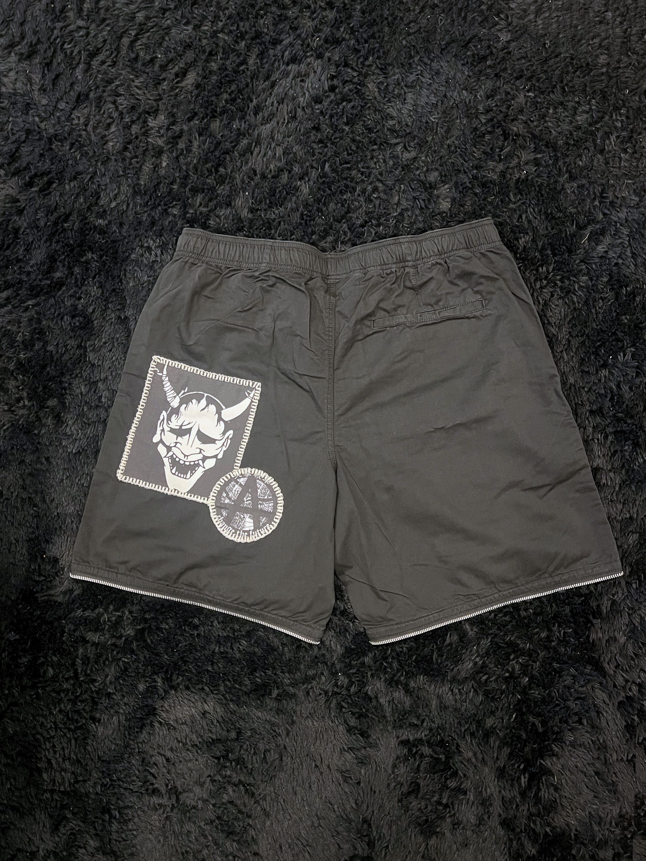 City Morgue × Missing Since Thursday MST Patch Shorts Size US 34 / EU 50 - 4 Thumbnail