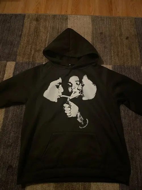 Japanese Brand Y2K American Style Hoodies Sweatshirt Korean Loose Paired Size US L / EU 52-54 / 3 - 3 Thumbnail