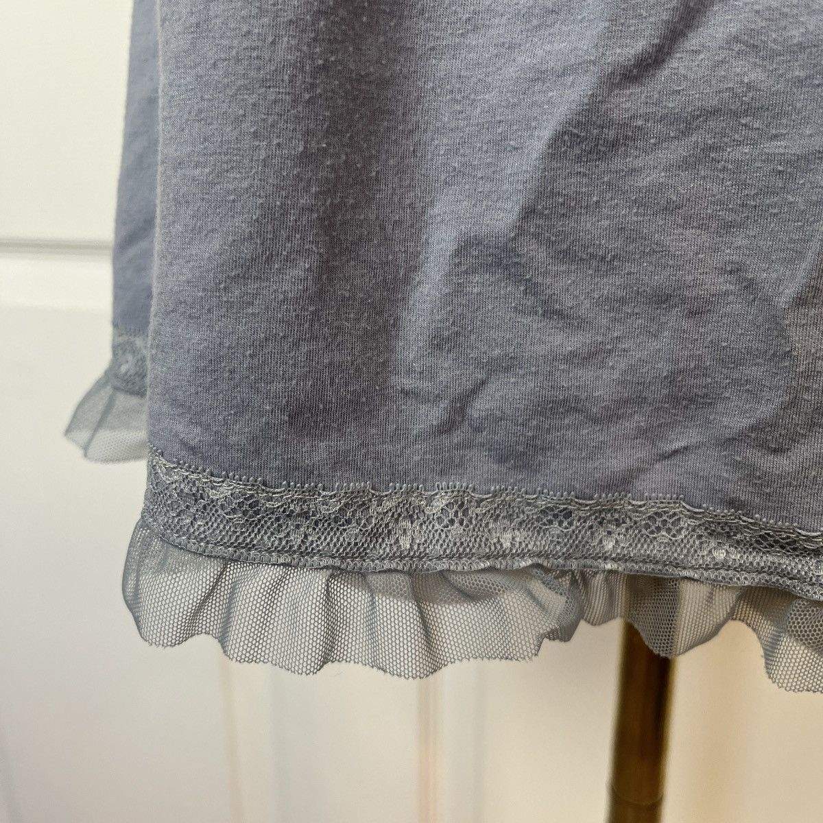Victoria's Secret Vintage Y2K Victoria’s Secret blue lace cami tank top Size L / US 10 / IT 46 - 4 Thumbnail