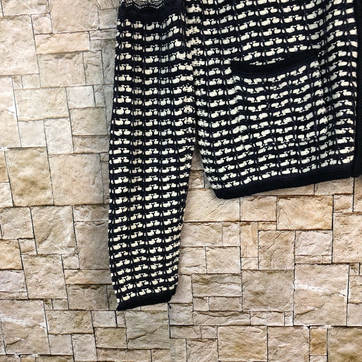 Junko Shimada Limited Edition Junko Shimada Blue Patterned Cardigans #A896 Size S / US 4 / IT 40 - 7 Thumbnail