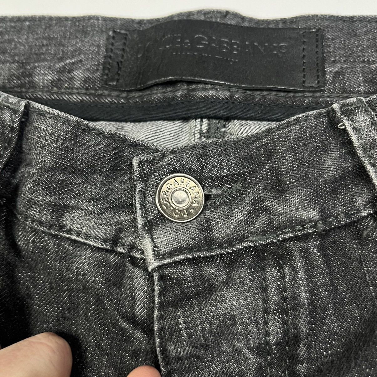 Dolce & Gabbana Dolce & Gabbana Luxury Jeans Denim Streetwear Dark Size US 35 - 5 Thumbnail
