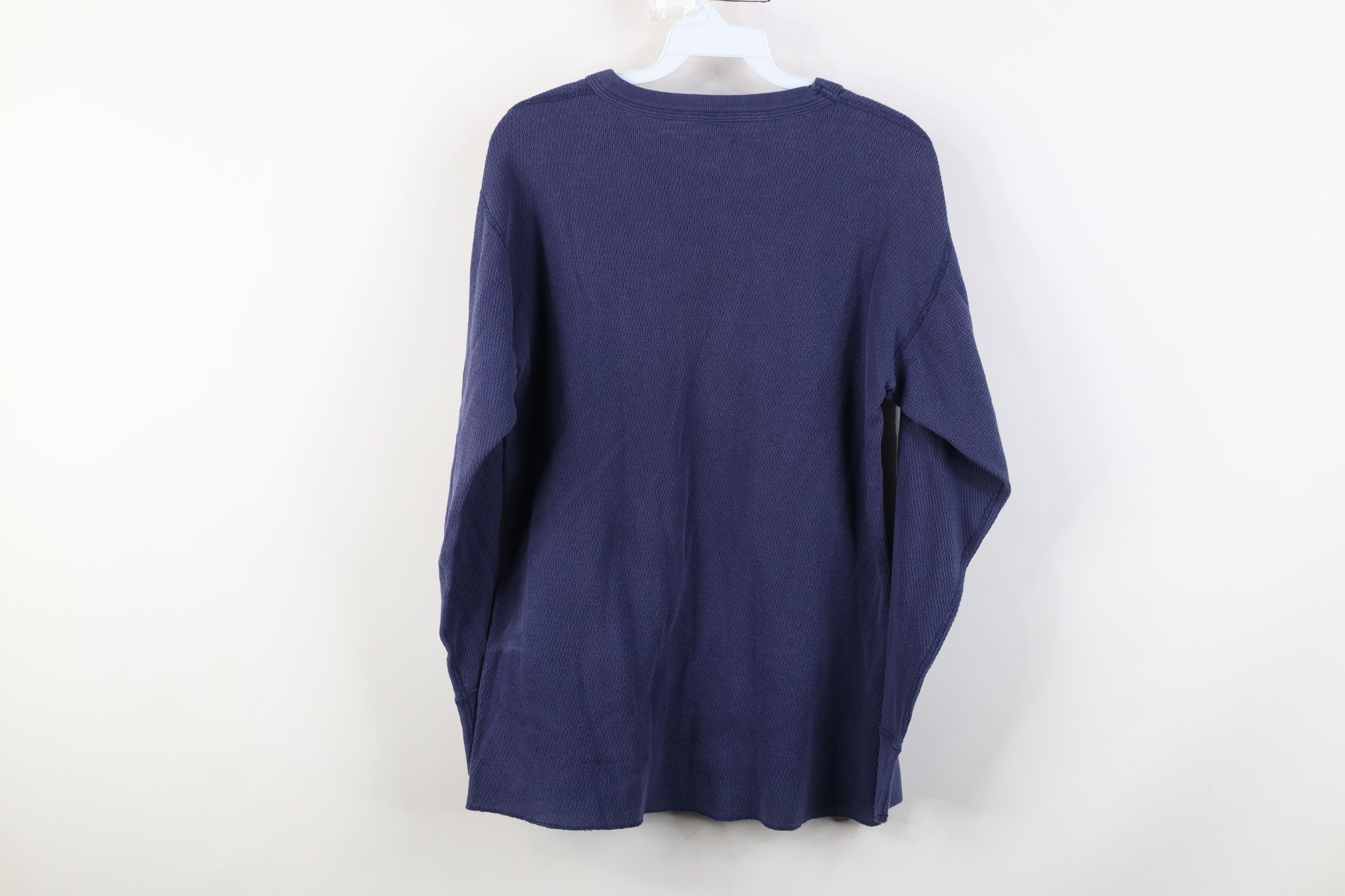 Vintage Vintage 70s Streetwear Waffle Knit Long Sleeve T-Shirt USA Size US L / EU 52-54 / 3 - 10 Thumbnail