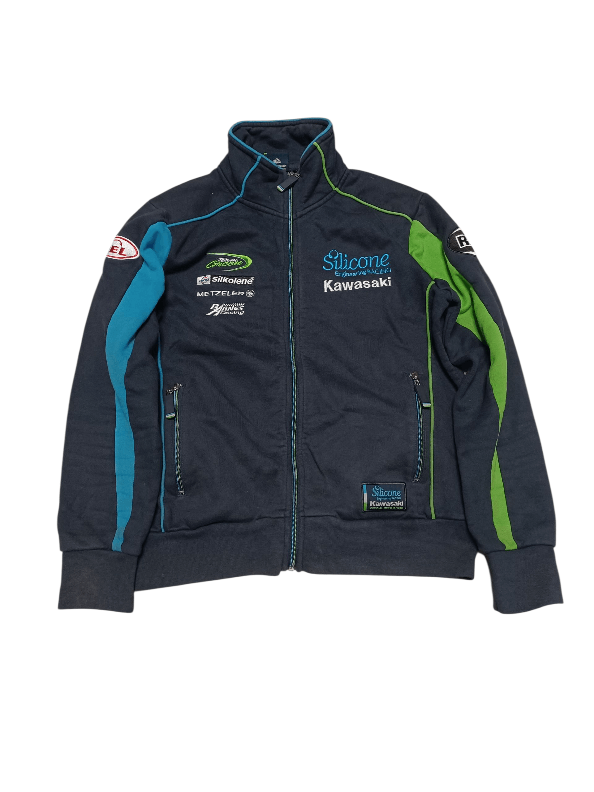Other KAWASAKI RACING JAPANESE EMBROIDERED LOGO TRACK JACKET Size US L / EU 52-54 / 3 - 1 Thumbnail