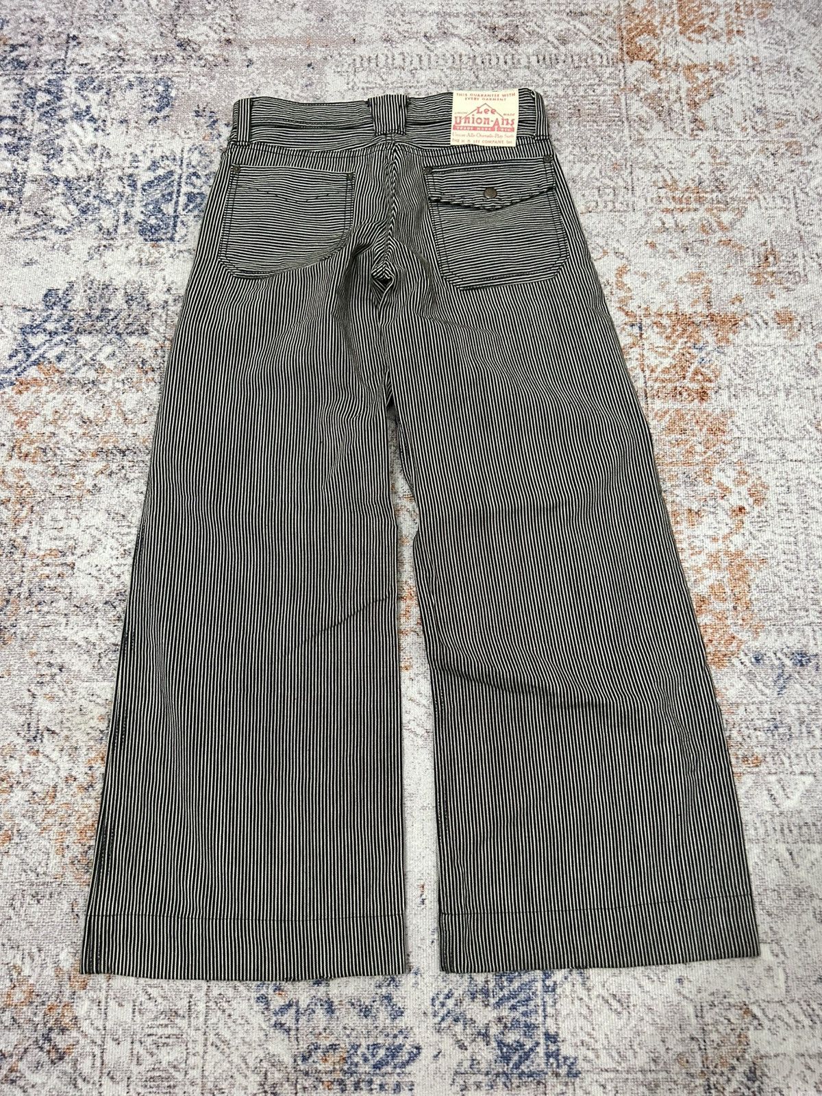 Lee Lee Union Made Japan Stripe Wide Leg Pants Size US 29 - 4 Thumbnail