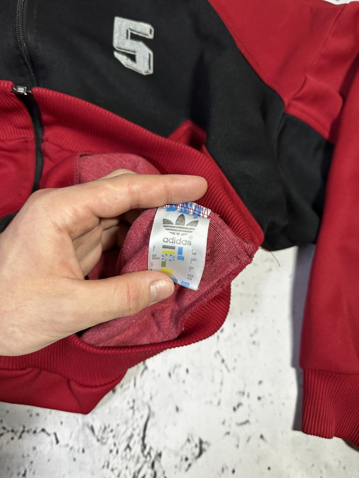 Adidas Adidas Jacket Retro Vintage Track JACKET 90s 90er 00er. Size US L / EU 52-54 / 3 - 6 Thumbnail