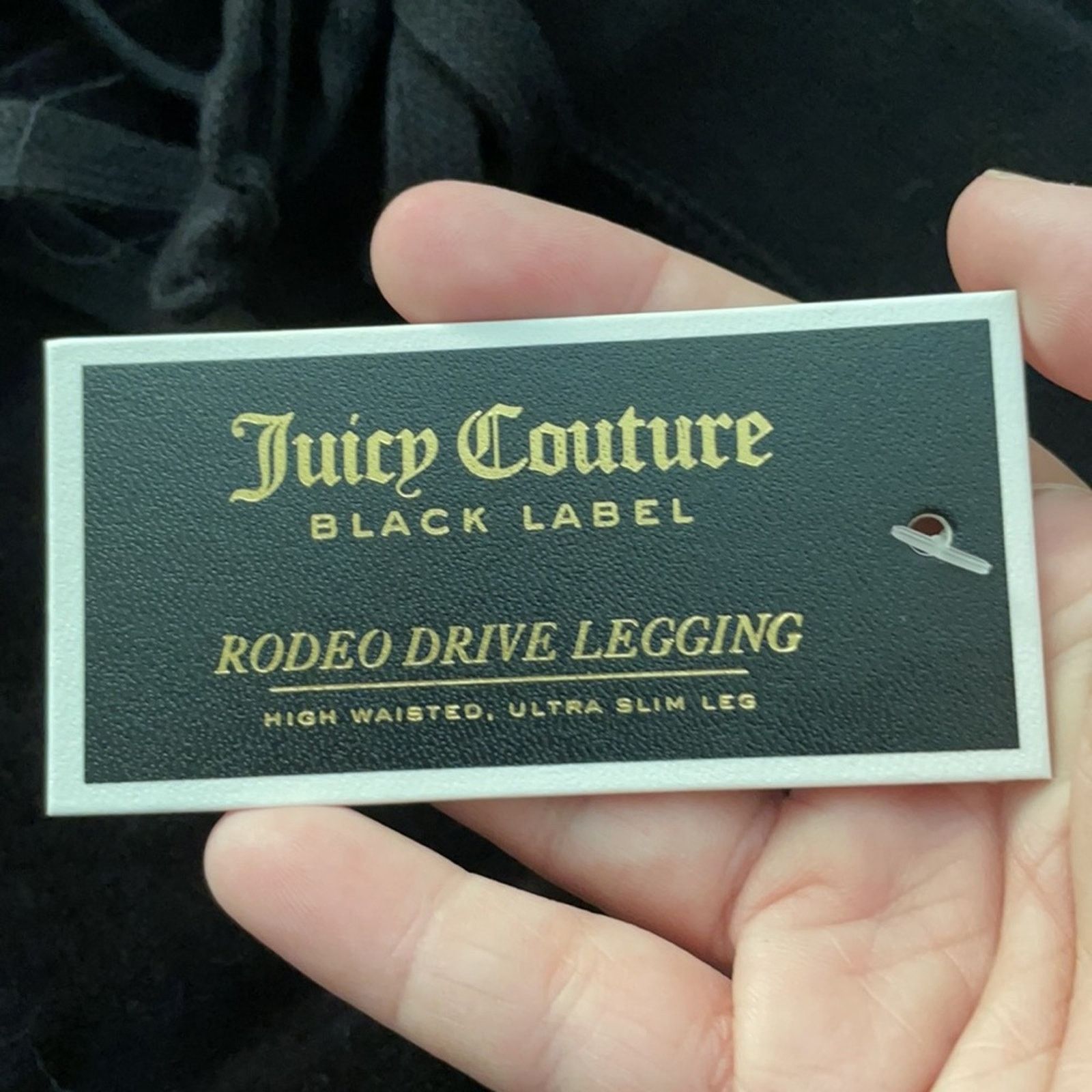 Juicy Couture NWT Juicy Couture Black Label Velour Drive Legging Size 32" / US 10 / IT 46 - 6 Thumbnail